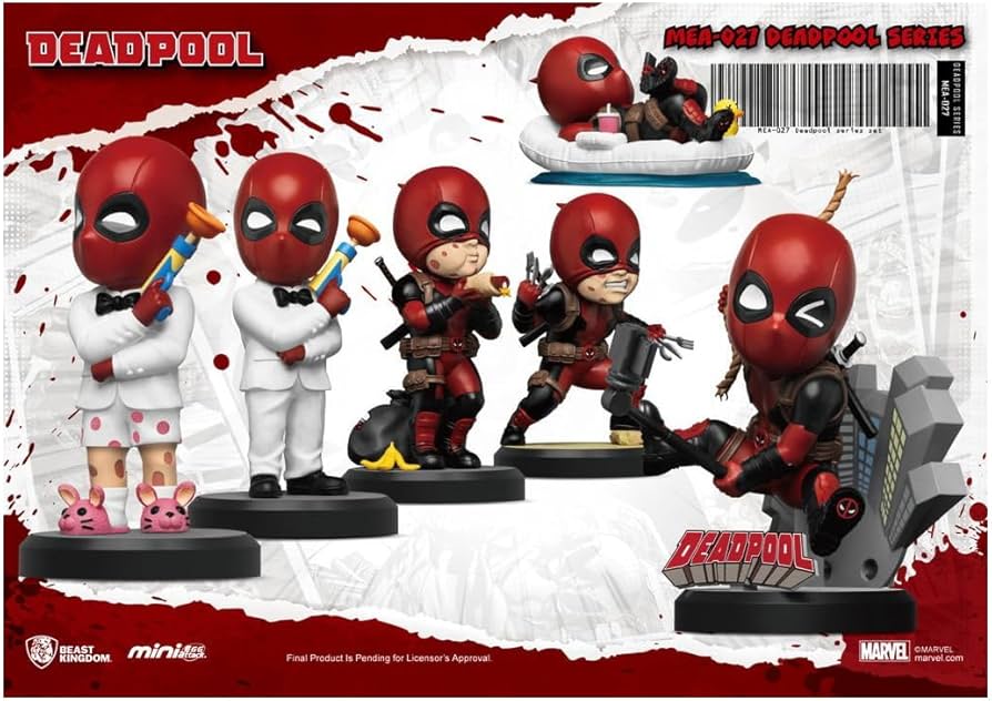 Amazon.com: Beast Kingdom Deadpool Series MEA-027 Mini Egg Attack