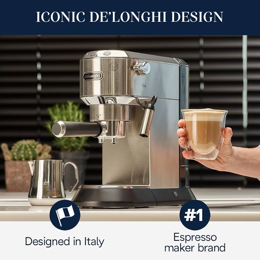 Amazon.com: De'Longhi Dedica Espresso Machine with Manual Milk