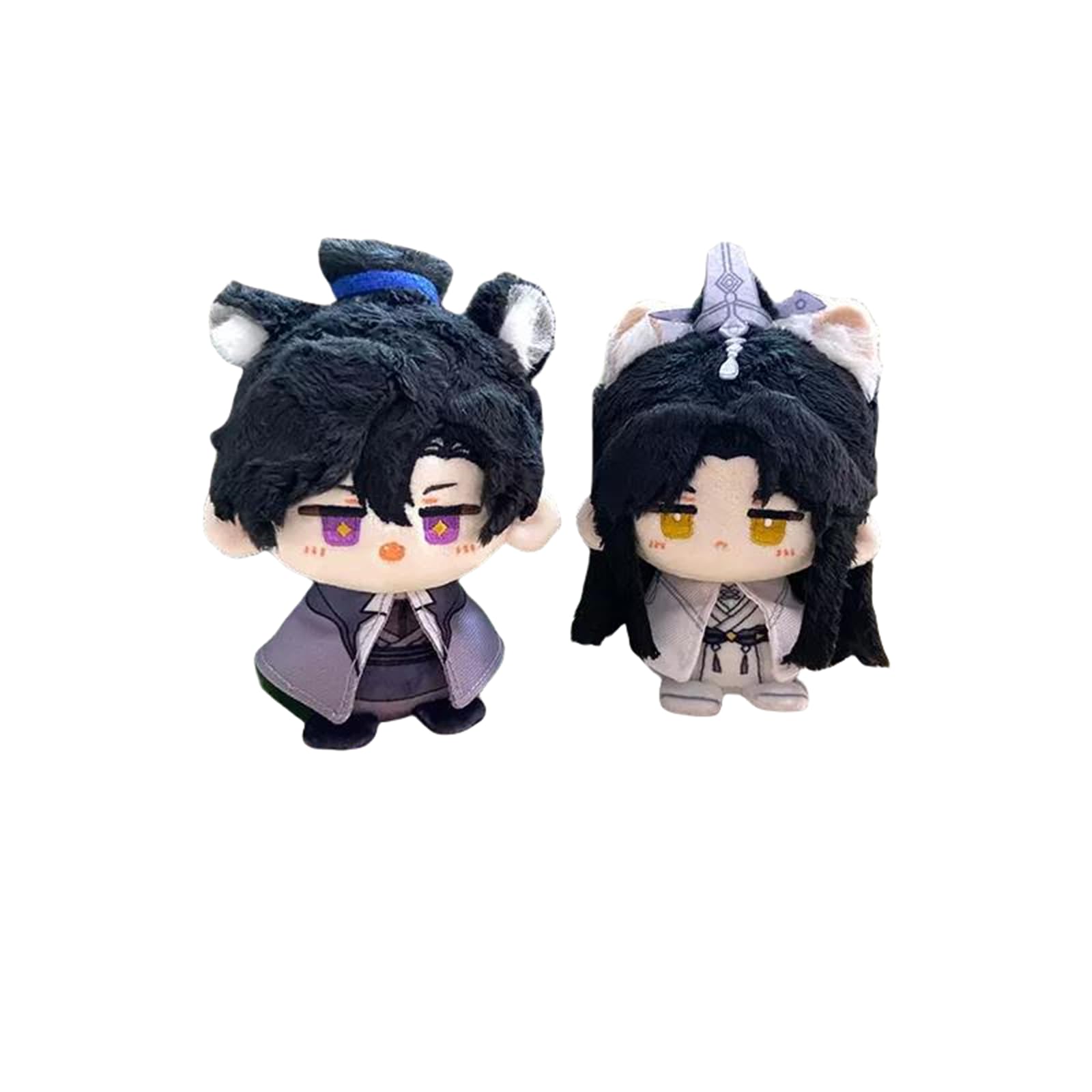 Amazon.co.jp: 二哈和他的白猫師尊 12cm綿人形 ハスキー犬と彼の白猫