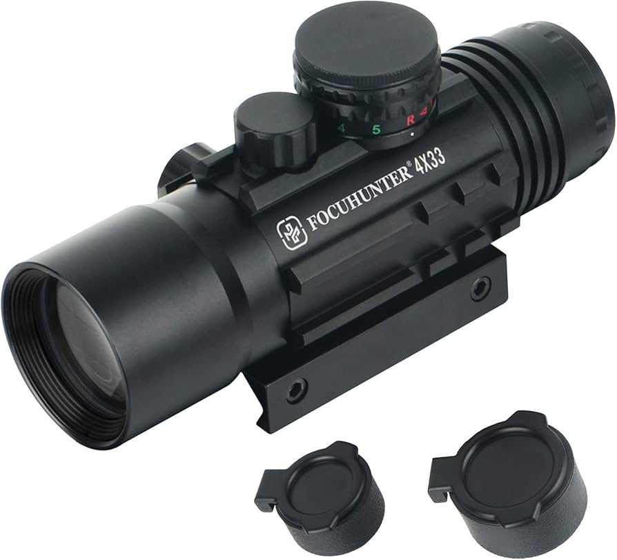 Amazon.co.jp: FOCUHUNTER タクティカルスコープ 4x33mm戦術ライフル