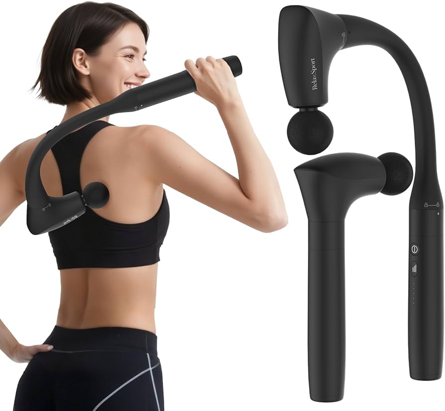 Amazon | RelaxSport筋膜リリースガン ハンディガン 2500mAh大容量