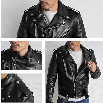 Amazon.co.jp: Schott ショット USA LINE 618HH ホースハイド ダブル