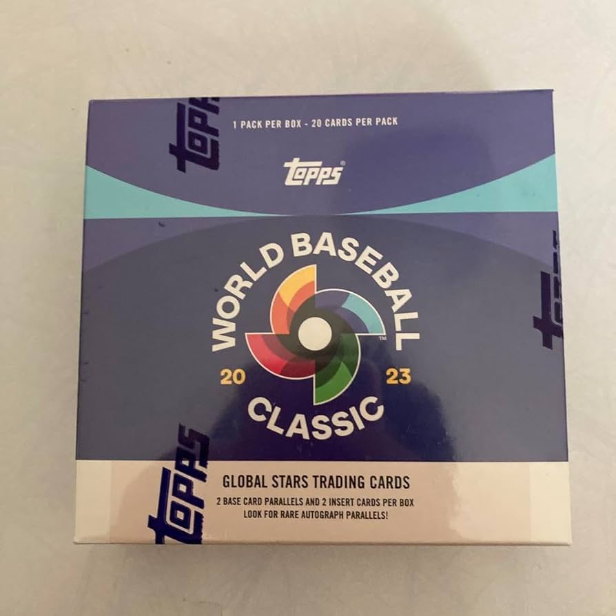 Amazon.co.jp: 2023 Topps WBC トレーディングカード box : おもちゃ