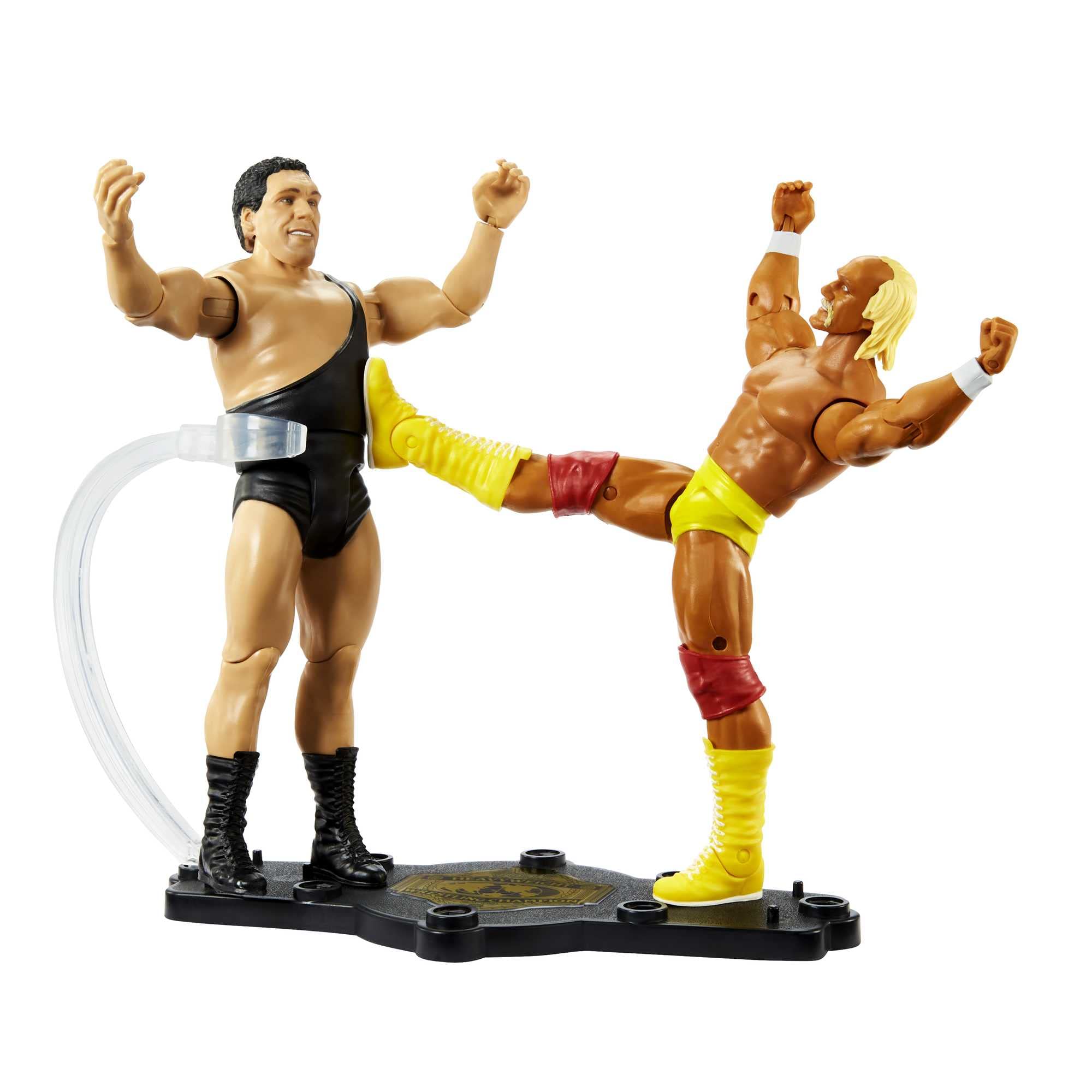 Amazon.com: Mattel Hulk Hogan vs Andre The Giant Championship