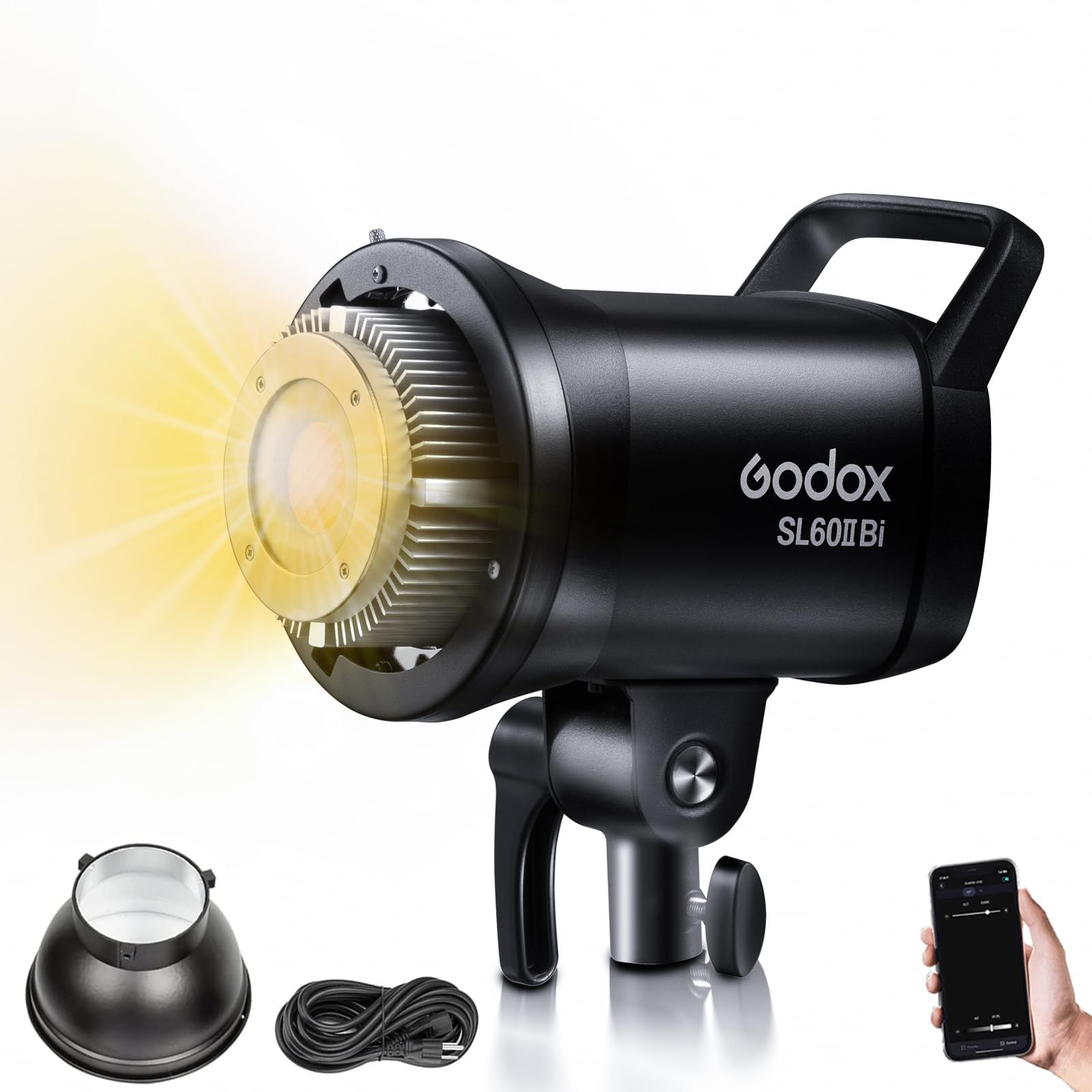 Amazon.com : Godox SL60IIBi 75W Bi-Color LED Video Light(Godox
