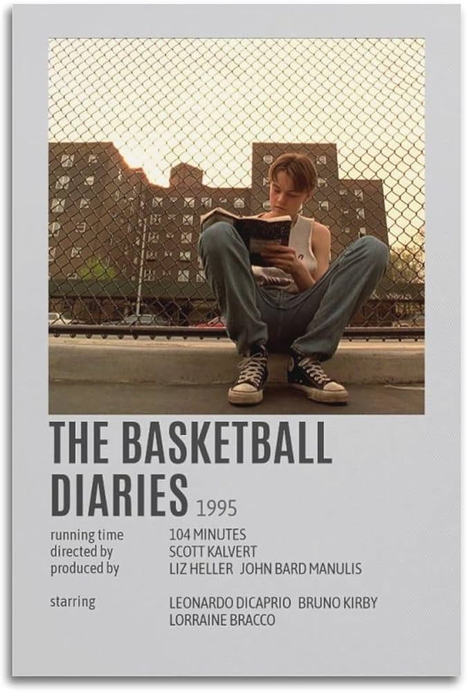 The Basketball Diaries Movie Poster Room Decor Poster for Bedroom