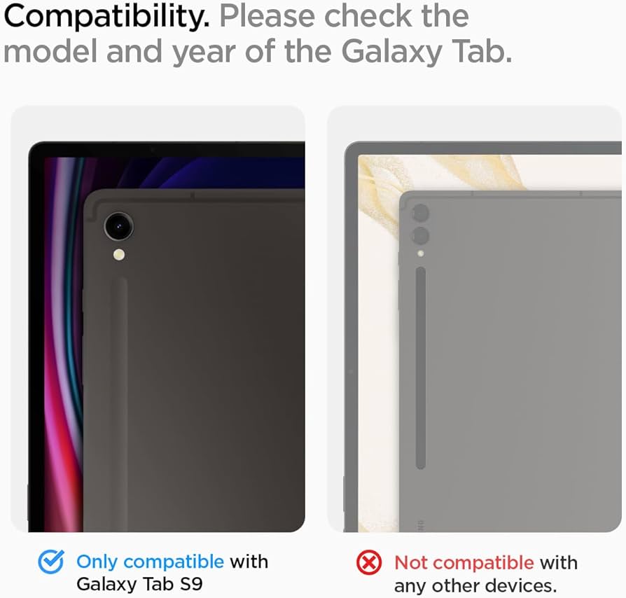 Amazon.com: Spigen for Galaxy Tab S9 Case (2023), Tough Armor Pro