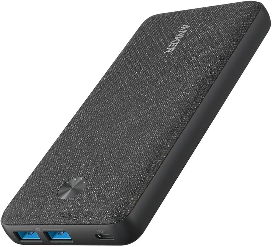 ANKER Power Bank USB 20000MAH Black/Essential PD A1365G11 : Amazon