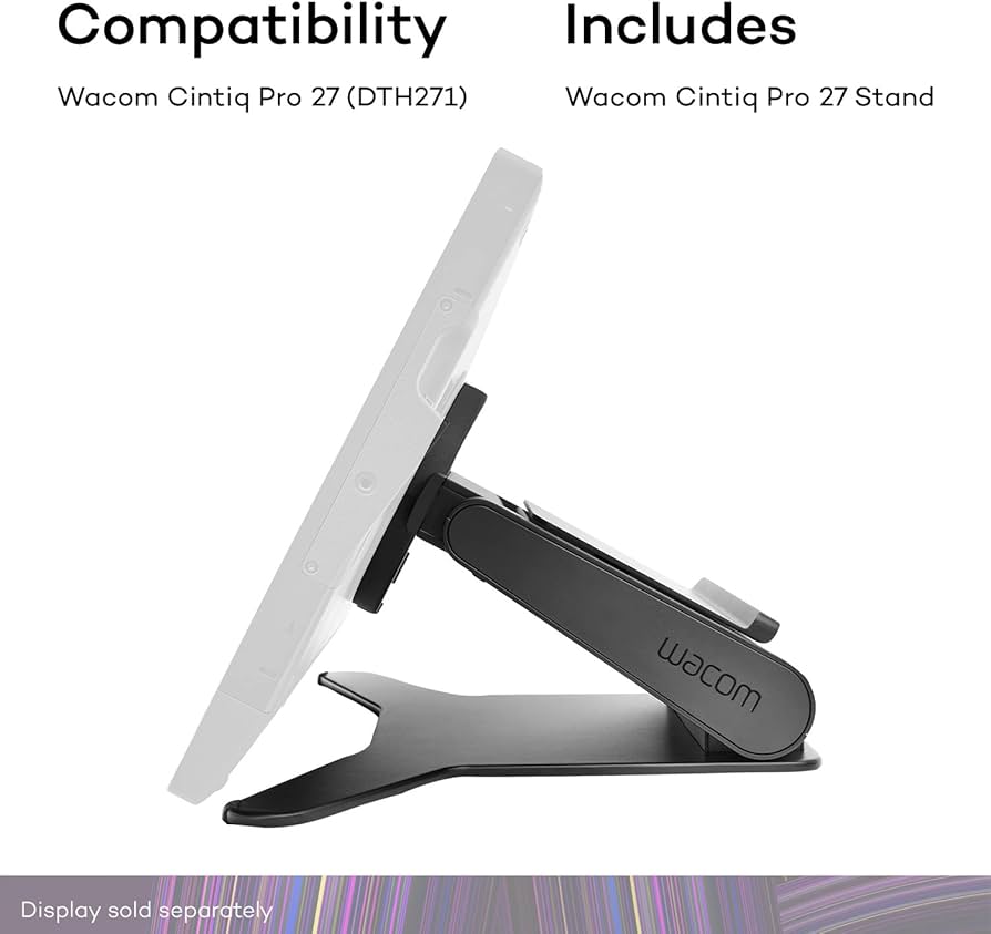 Amazon.co.jp: Wacom Cintiq Pro 27スタンド(ACK64801KZ)、ブラック