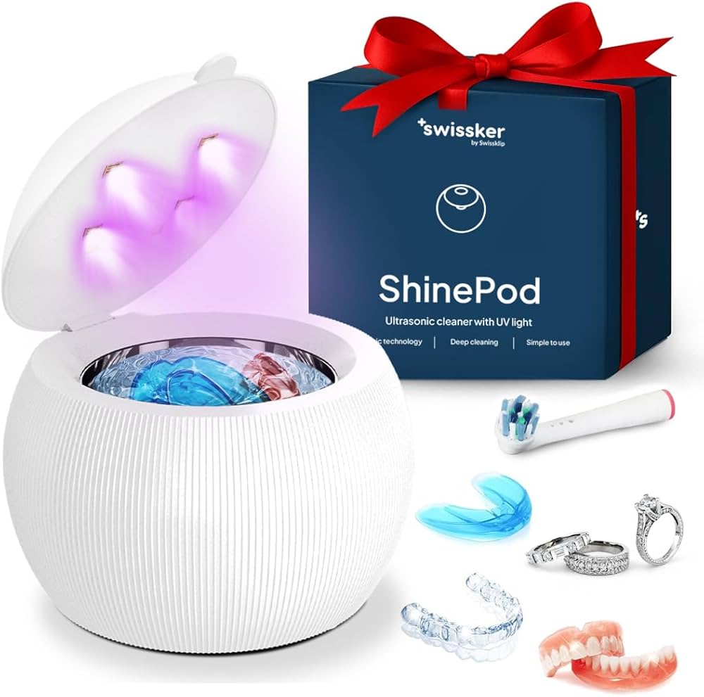 Amazon.com : Swissker by Swissklip ShinePod Ultrasonic Retainer