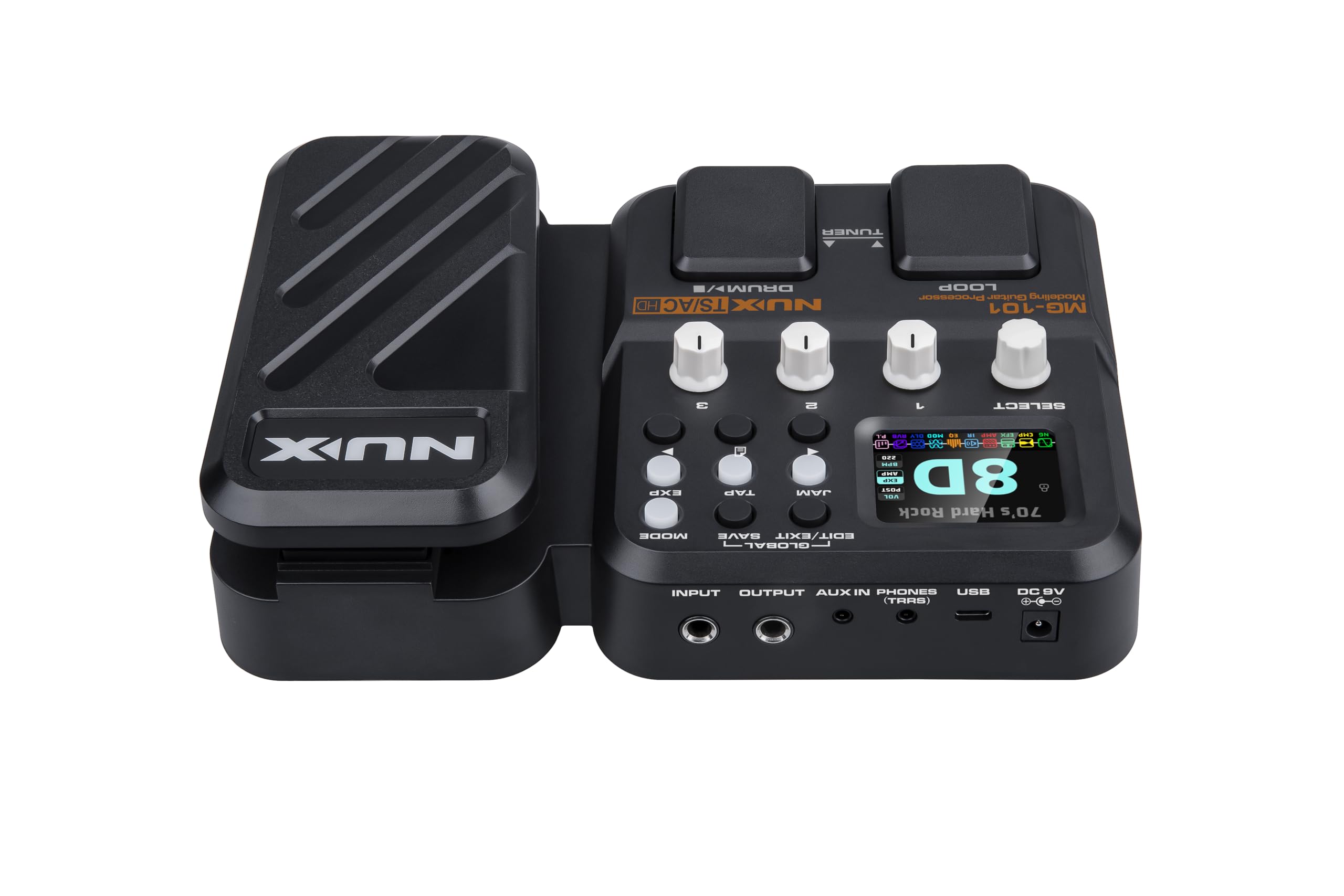 Amazon | ニューエックス NUX マルチエフェクター 25種類のアンプ