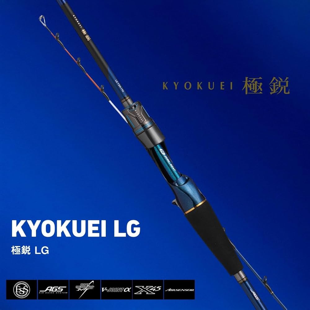 Amazon | ダイワ(DAIWA) 船竿 極鋭 LG 73H-180 | ダイワ(DAIWA) | 船竿