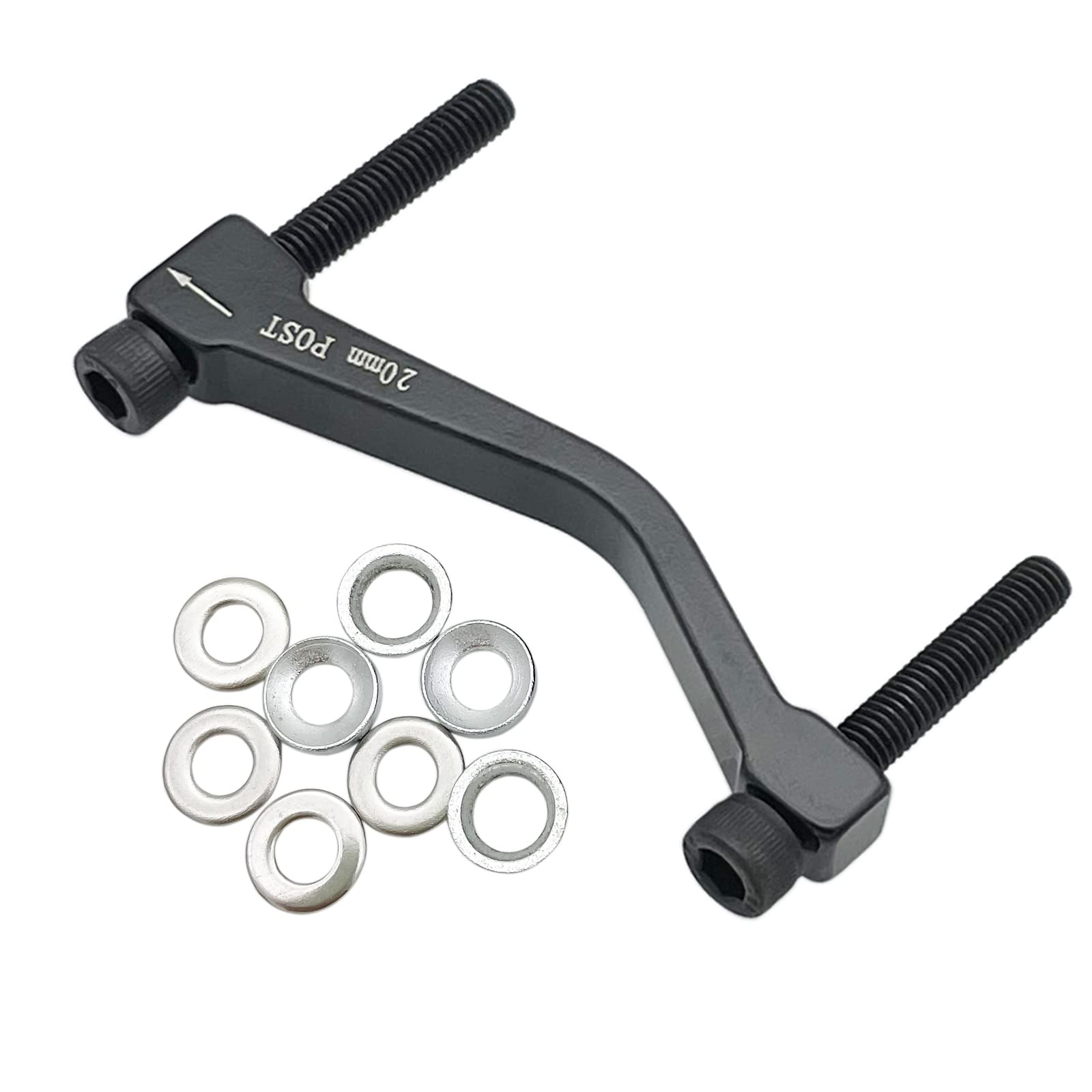 Amazon | JooFn ディスクブレーキキャリパーマウントアダプター 20mm