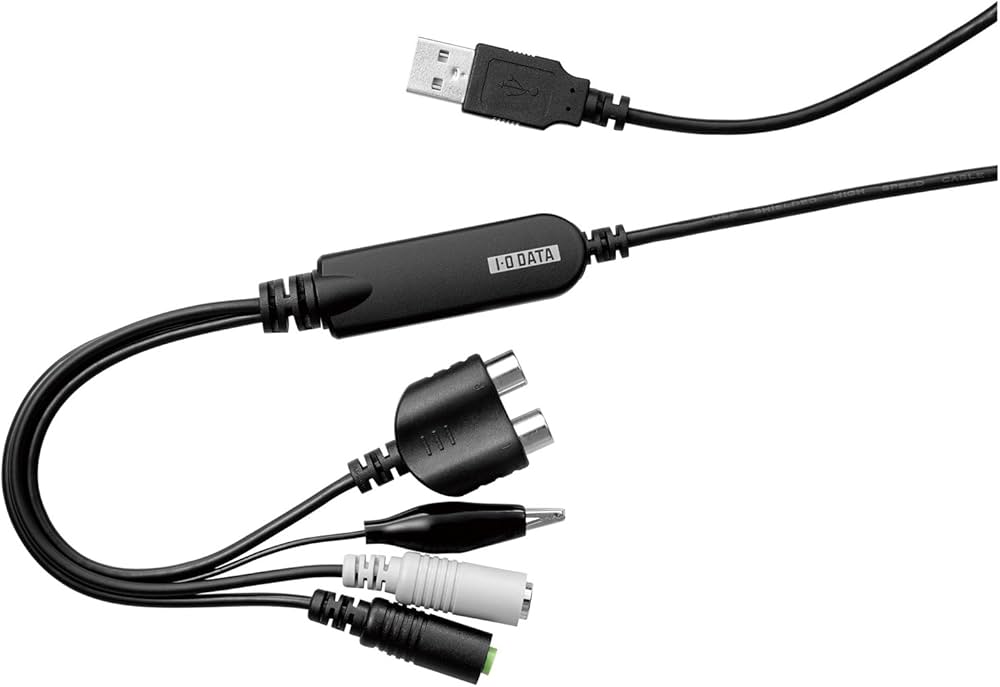 Amazon.co.jp: I-O DATA レコード/カセット かんたんCD保存 フォノ