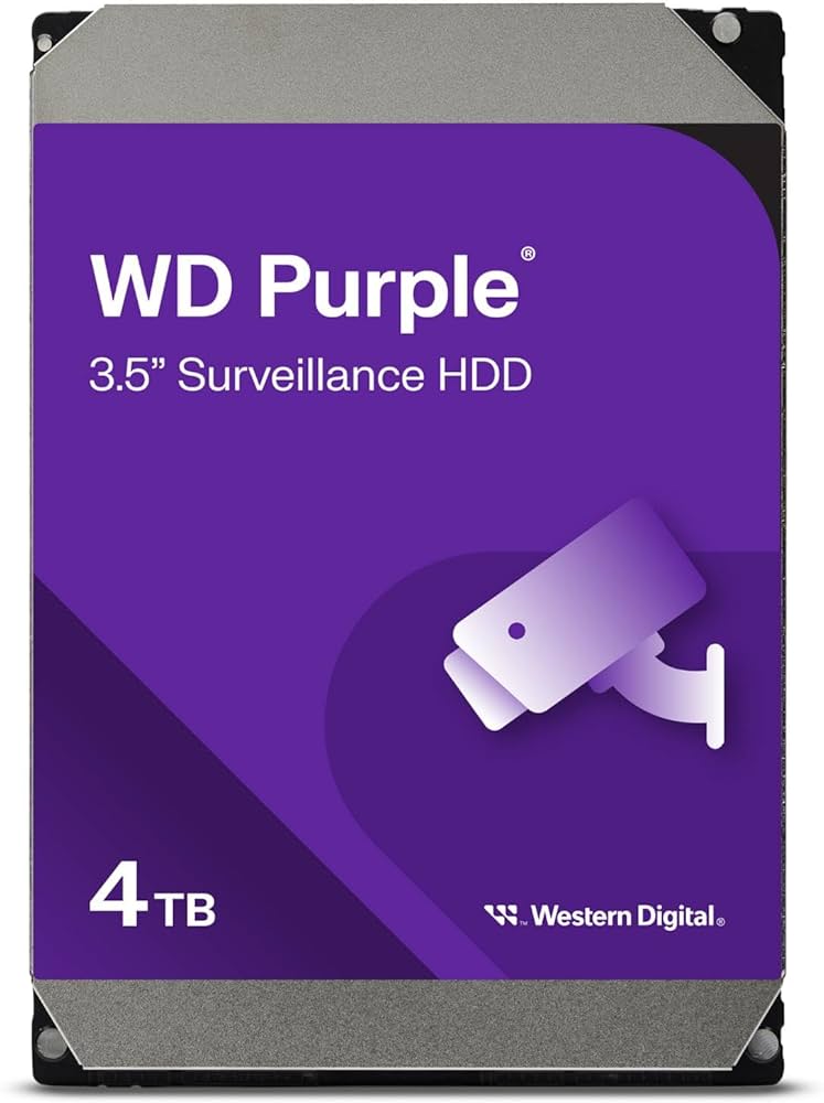 Amazon | ウエスタンデジタル 4TB WD Purple Surveillance 内蔵ハード