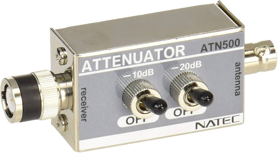 Amazon | ナテック(Natec) アッテネーター(減衰器) 3段階減衰量(10dB