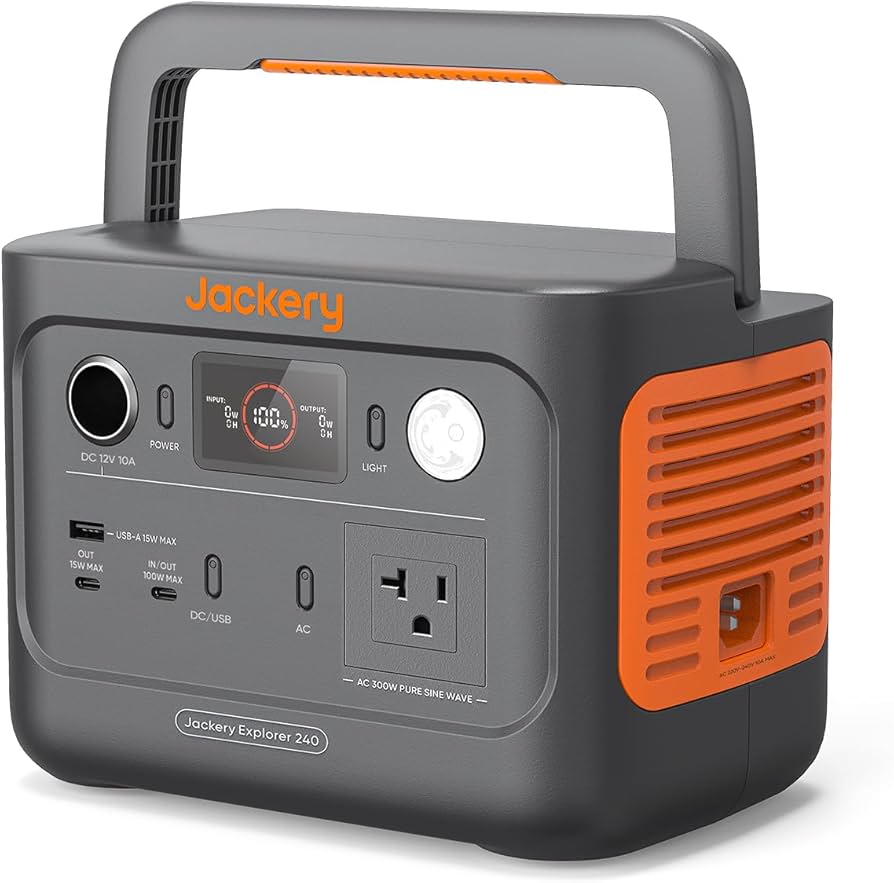Amazon.co.jp: Jackery (ジャクリ) ポータブル電源 240 New 256Wh リン