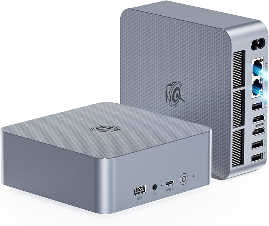 Beelink Mini PC EQI12, Intel Core i3-1220P de 12ª geração (10C/12T