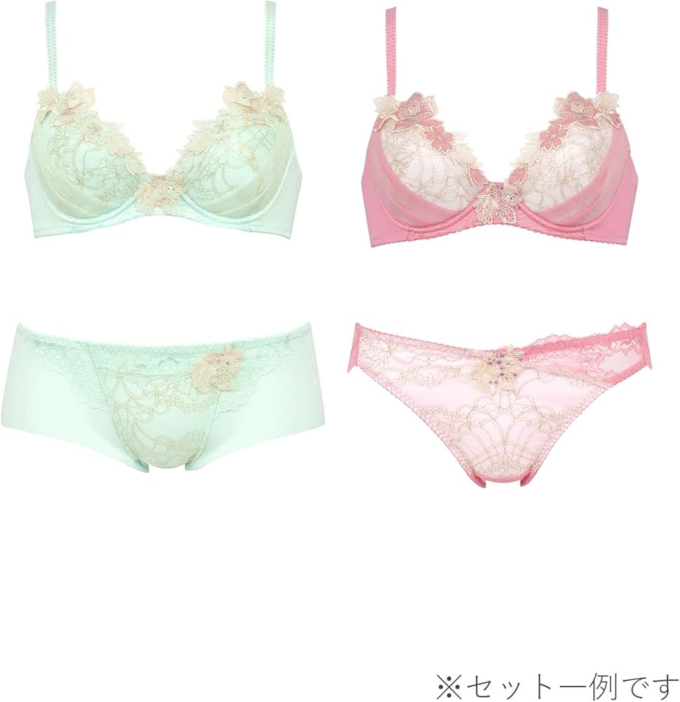 Amazon | [ウイング/ワコール] ブラジャーショーツセット 【福袋