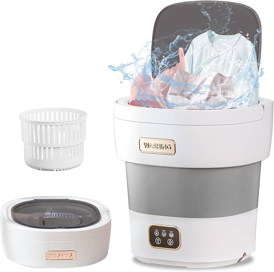 Amazon.co.jp: 【Adotpo】小型洗濯機 折りたたみ式 ミニ洗濯機 12L大