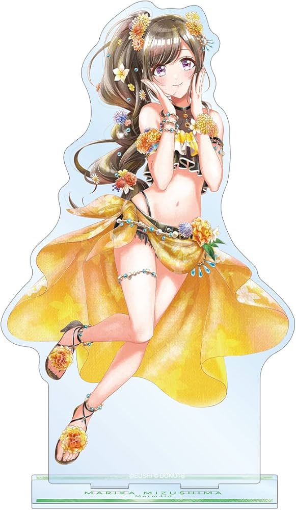 Amazon.co.jp: D4DJ Groovy Mix 水島茉莉花 Ani Art aqua label 第2弾