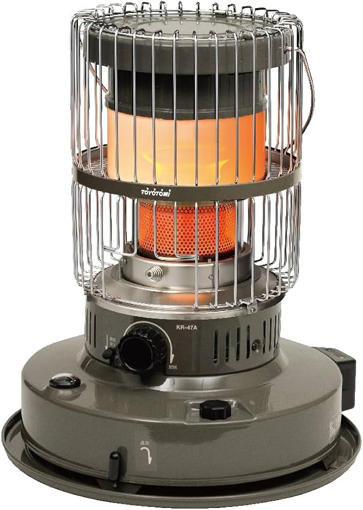 Amazon | 【トヨトミ】対流形 石油ストーブ 高火力 遠赤外線 ダブル