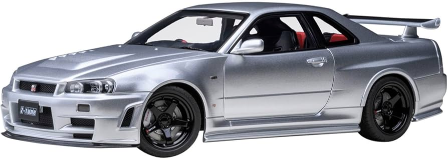 Amazon.com: AUTOart 1/18 Nismo R34 GT-R Z-tune Z-tune Silver