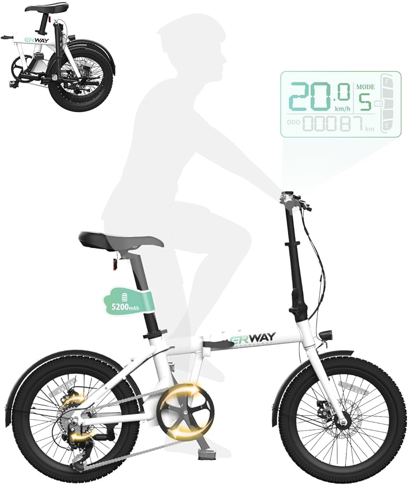 Amazon | endragway 電動自転車 折りたたみ 電動アシスト自転車 型式