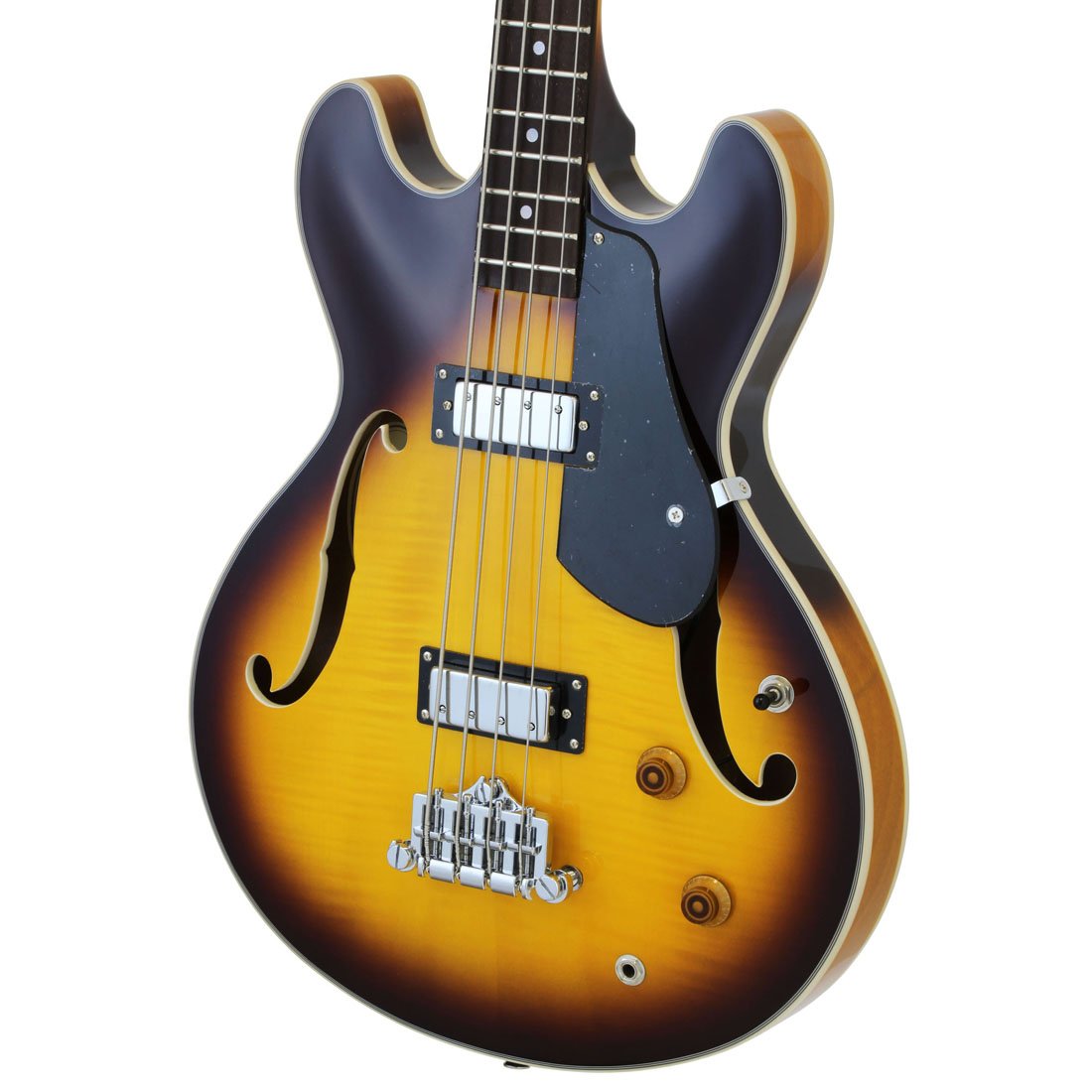 Amazon | AriaProII セミアコベース サンバースト TAB-Classic/FM