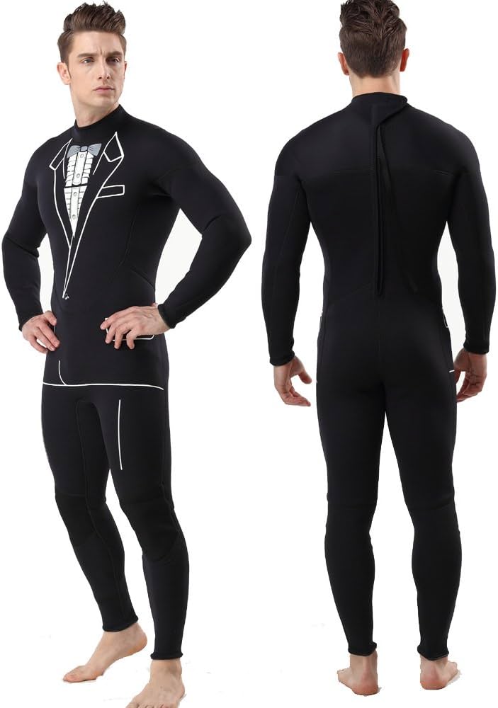 Amazon | メンズダイビングとサーフィンのウェットスーツ (MY027, S