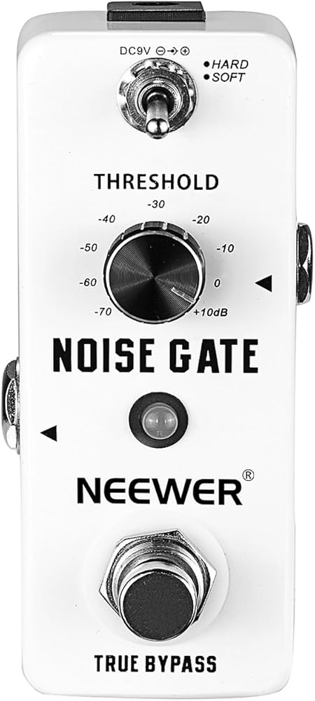 Amazon | NEEWER アルミ合金製ギターエフェクターペダル ノイズゲート
