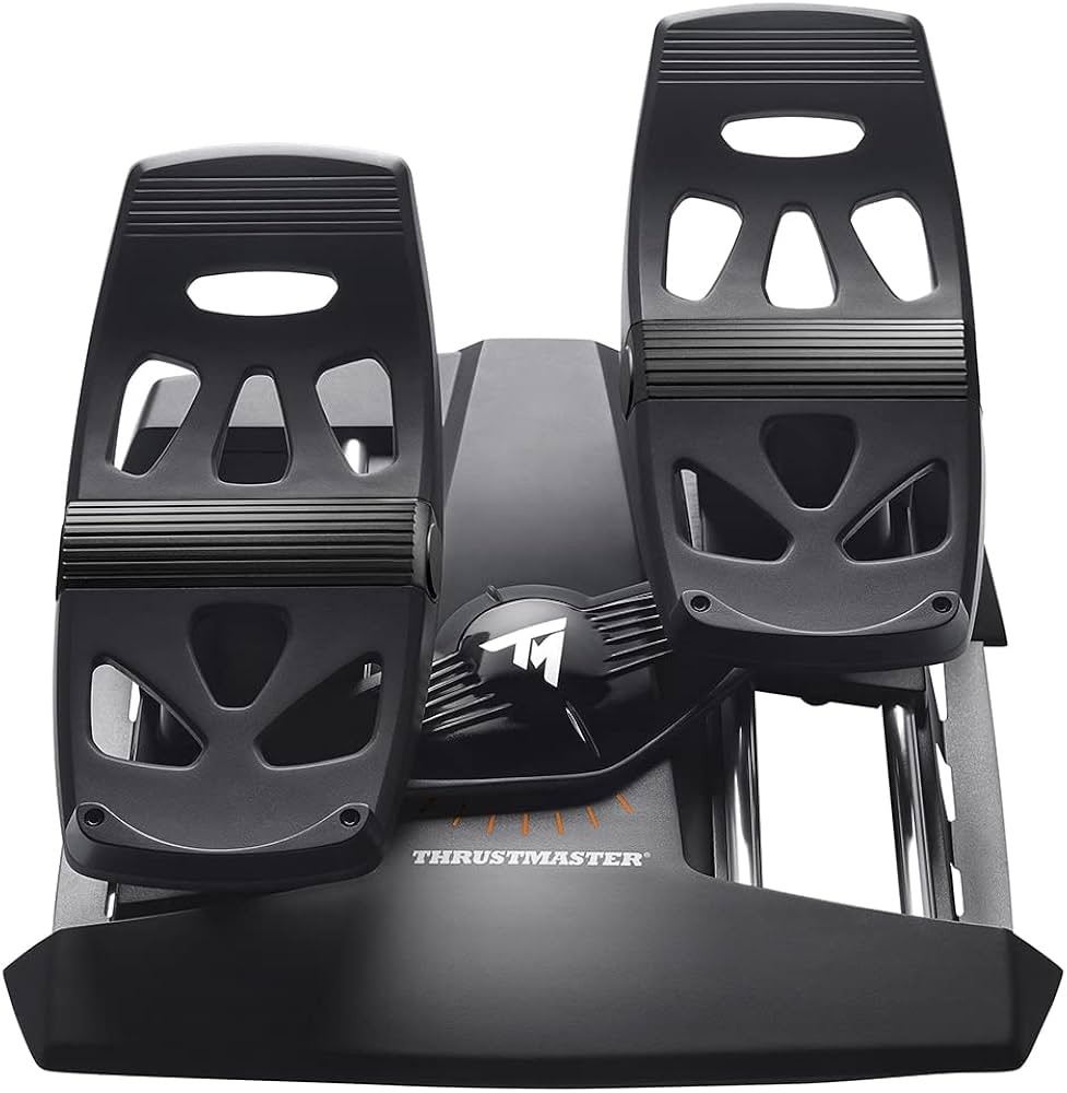 Amazon.com: Thrustmaster TFRP Flight Rudder Pedals for PS5, Xbox