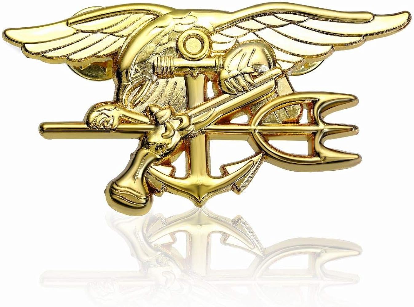 Amazon.co.jp: Don Flyee レプリカ Navy SEALs ピンバッジ ピンズ 徽章