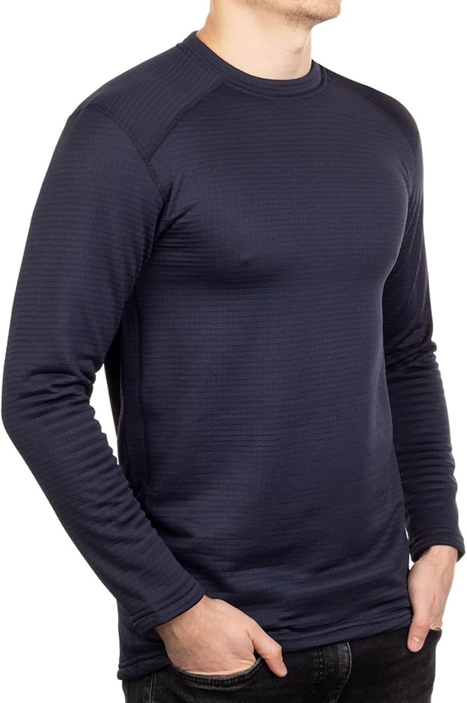 281Z Mens Polartec Power Grid Thermal Base Layer - Long Sleeve T