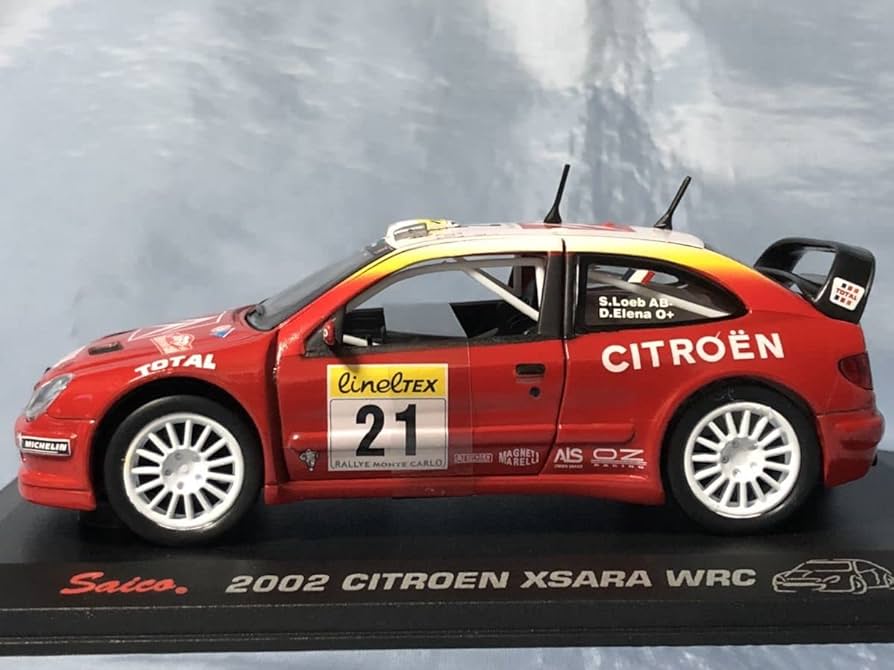 Amazon.co.jp: Saico製 シトロエン クサラ2002年 WRC 1/32 : おもちゃ
