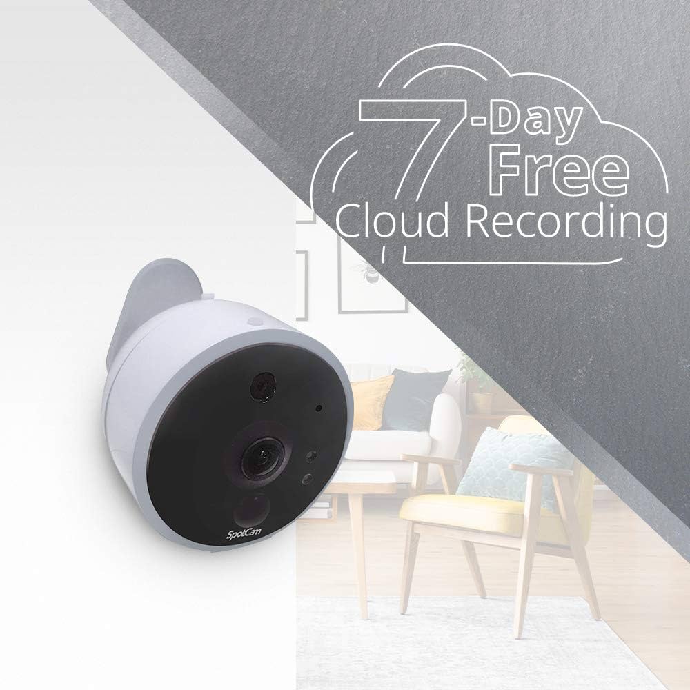 Amazon.co.jp: SpotCam Solo 2 屋内外両用のワイヤレスセキュリティ