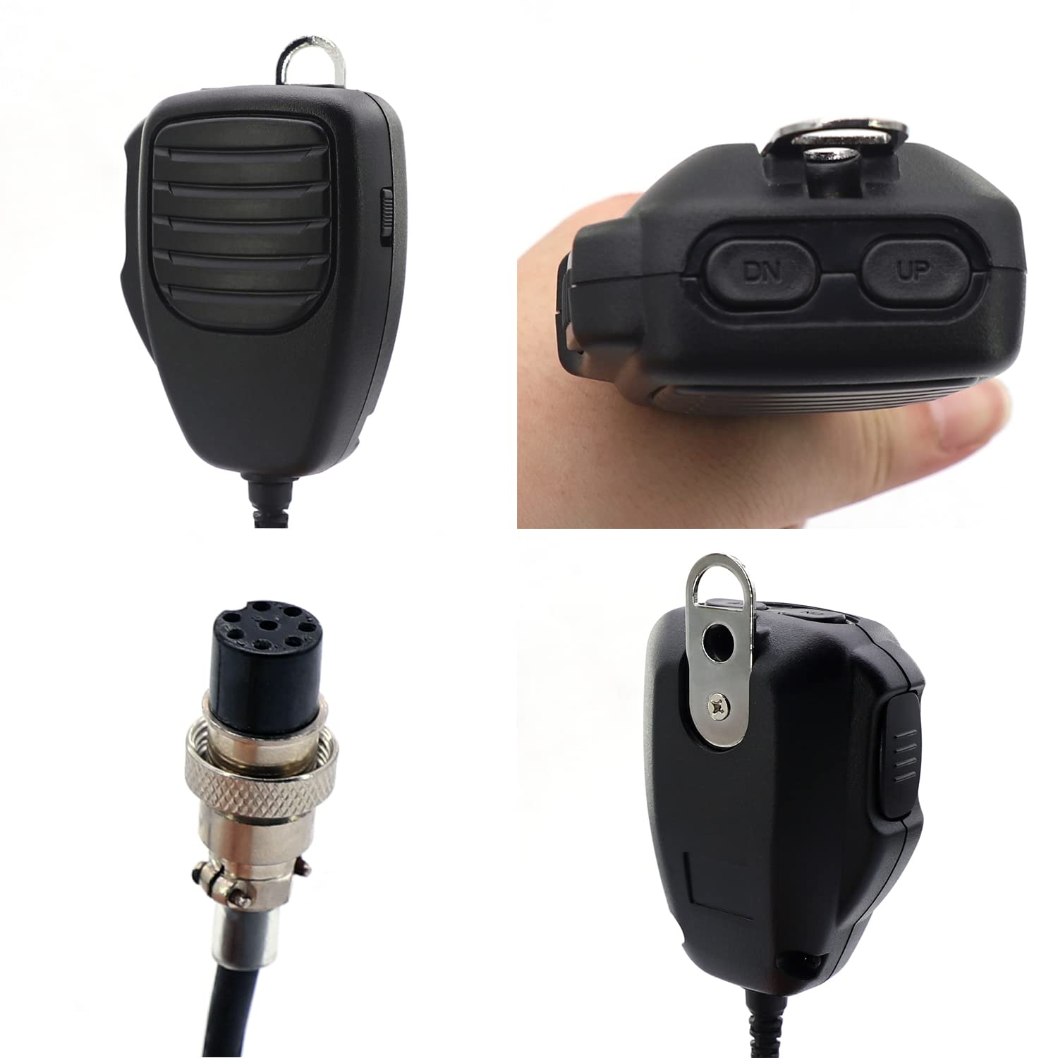 Amazon.com: SHAWOROCE CB Microphone Mic 8-Pin Replacement for ICOM