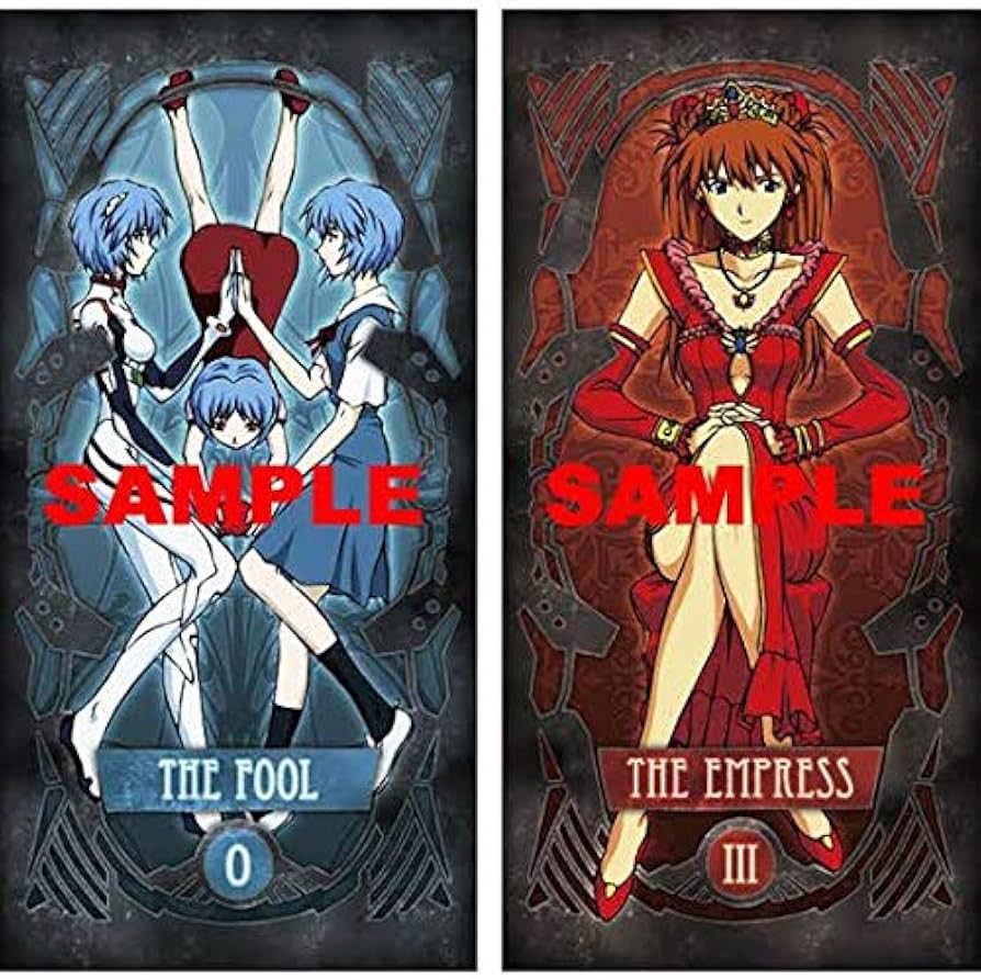Amazon.co.jp: Movic Evangelion Tarot Card All 22 Types : Toys & Games
