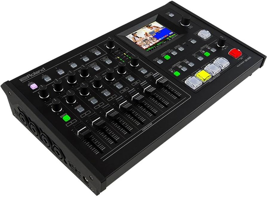 Amazon.com: Roland All-In-One VR-4HD 4 channel AV Mixer with USB