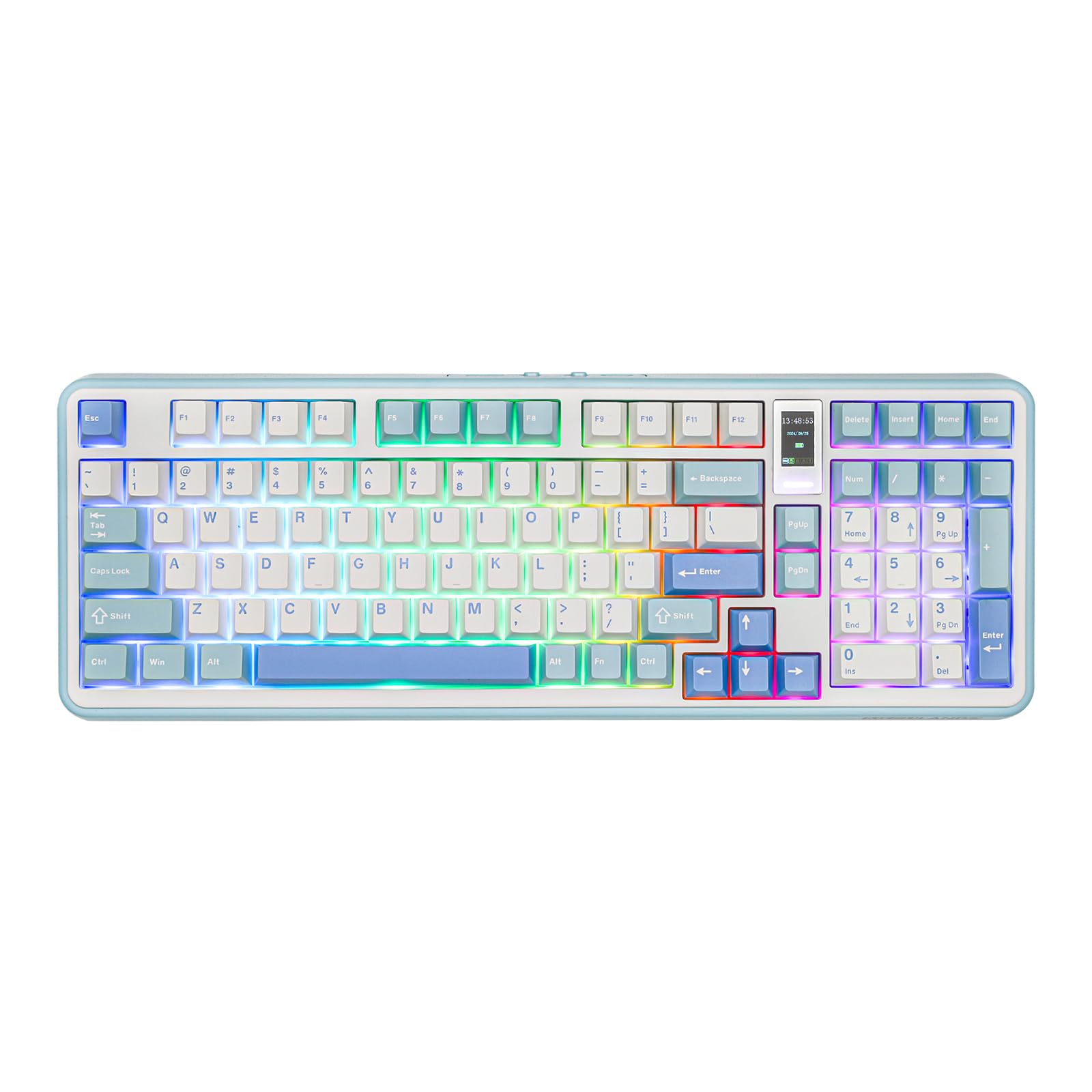 Amazon.com: MechLands Vibe99 Wireless Gaming Keyboard with 1.06