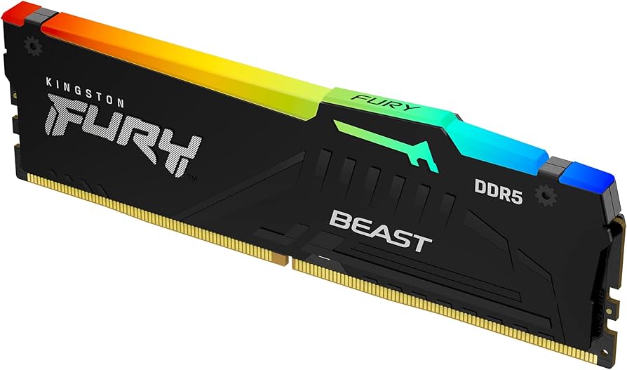 Kingston Fury Beast DDR5 RGB 16GB 5200MT/s DDR5 CL40 DIMM Desktop