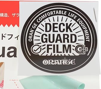 Amazon | DECK GUARD FILM スノーボード用デッキ面保護シート オレンジ