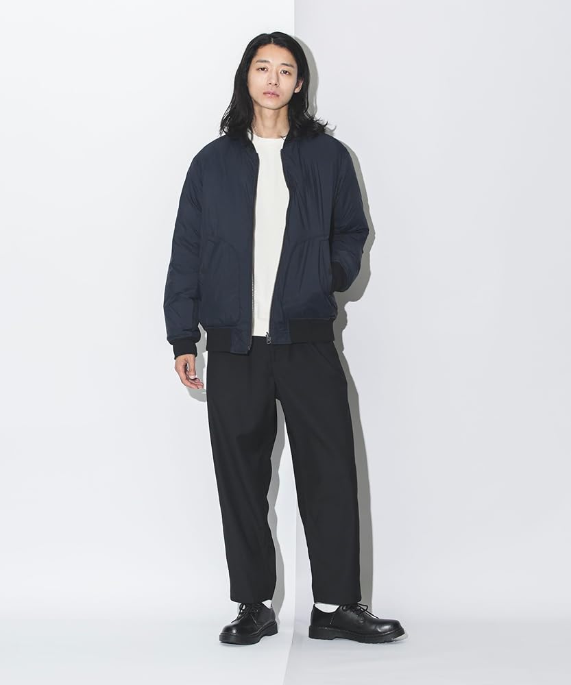 Amazon.co.jp: [ナノ・ユニバース] 西川ダウン(R)」リバーシブルMA-1