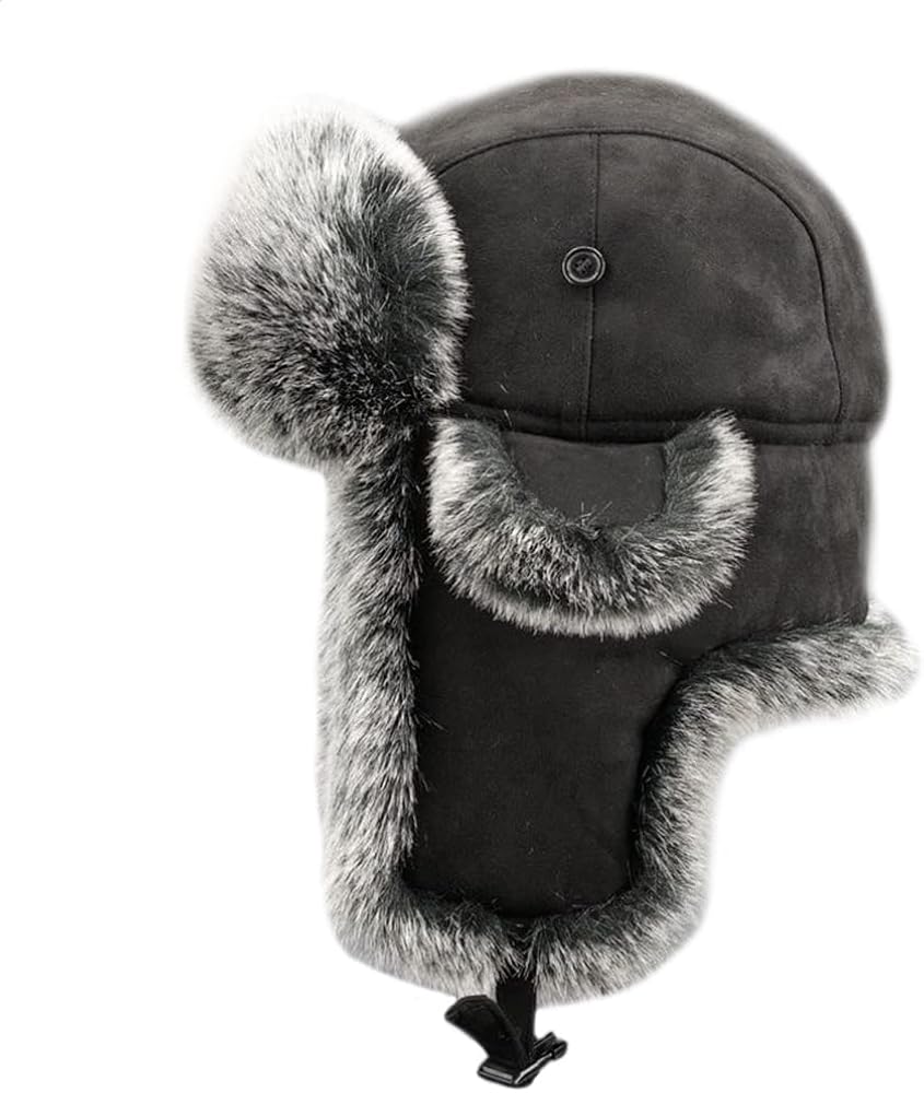 Amazon.com: YM YOUMU Unisex Winter Russian Trapper Ushanka Russian