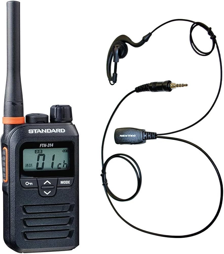 Amazon.co.jp: スタンダード FTH-314 + 耳掛けイヤホンマイク NH-23WP