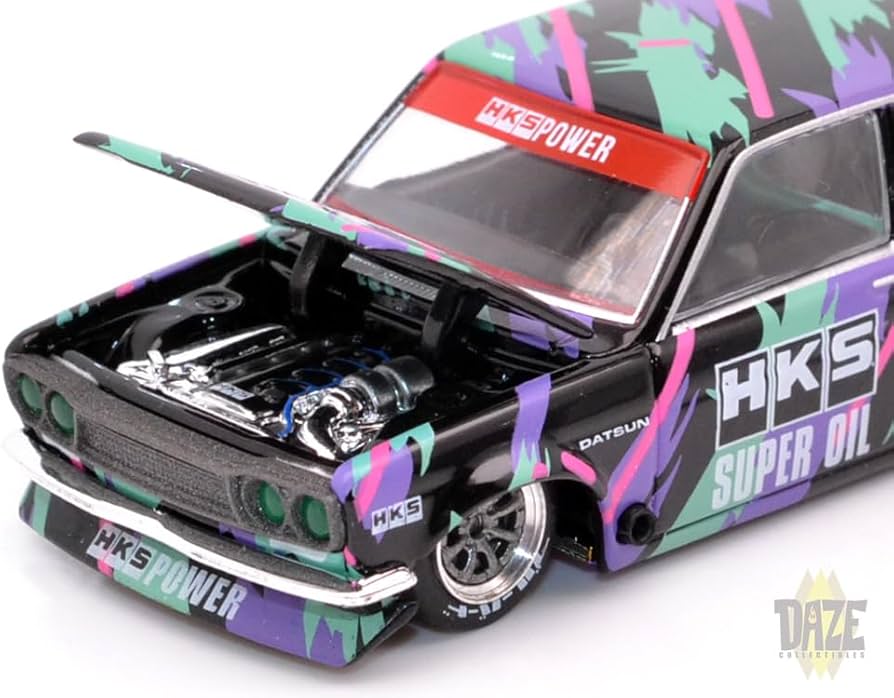 Amazon | MINI GT 1:64 Scale Model KAIDO HOUSE - DATSUN 510 PRO