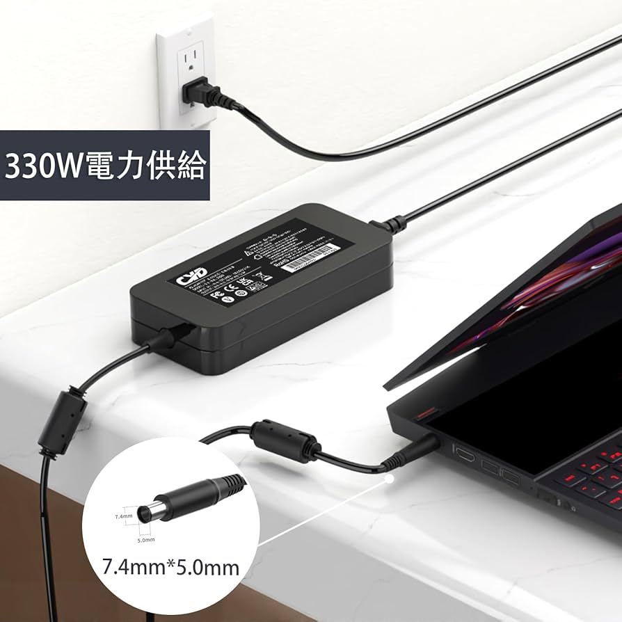 Amazon.co.jp: Zbook 用です 330W 19.5V 16.92A aCアダプター, HP用