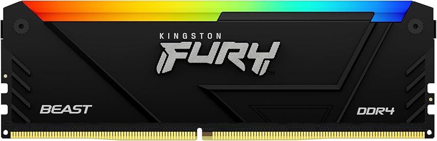 Kingston Fury Beast RGB 8GB 3200MT/s DDR4 CL16 DIMM Computer