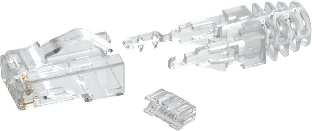 Amazon.co.jp: パンドウイットコーポレーション Cat6 モジュラープラグ