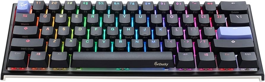 Amazon.com: Ducky One 2 Mini v2 RGB LED 60% Double Shot PBT